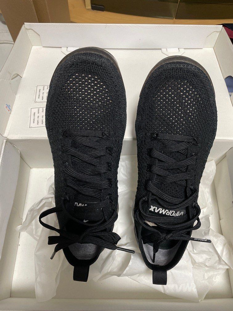 Nike air vapormax discount flyknit 2 women's black