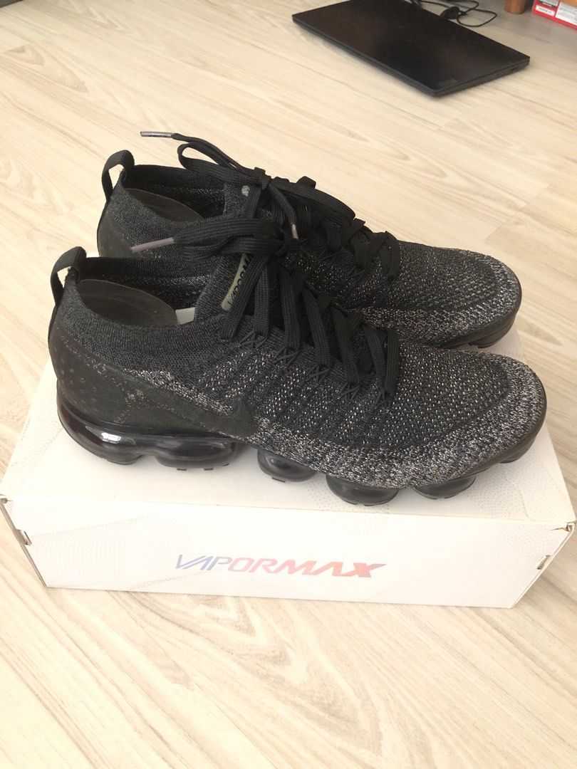 Nike air vapormax flyknit 2 雪花黑 942842-012