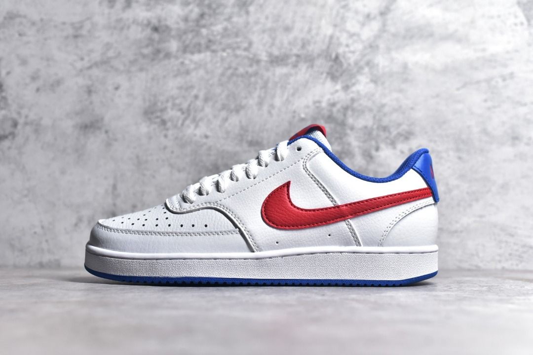 Red white blue sneakers nike discount