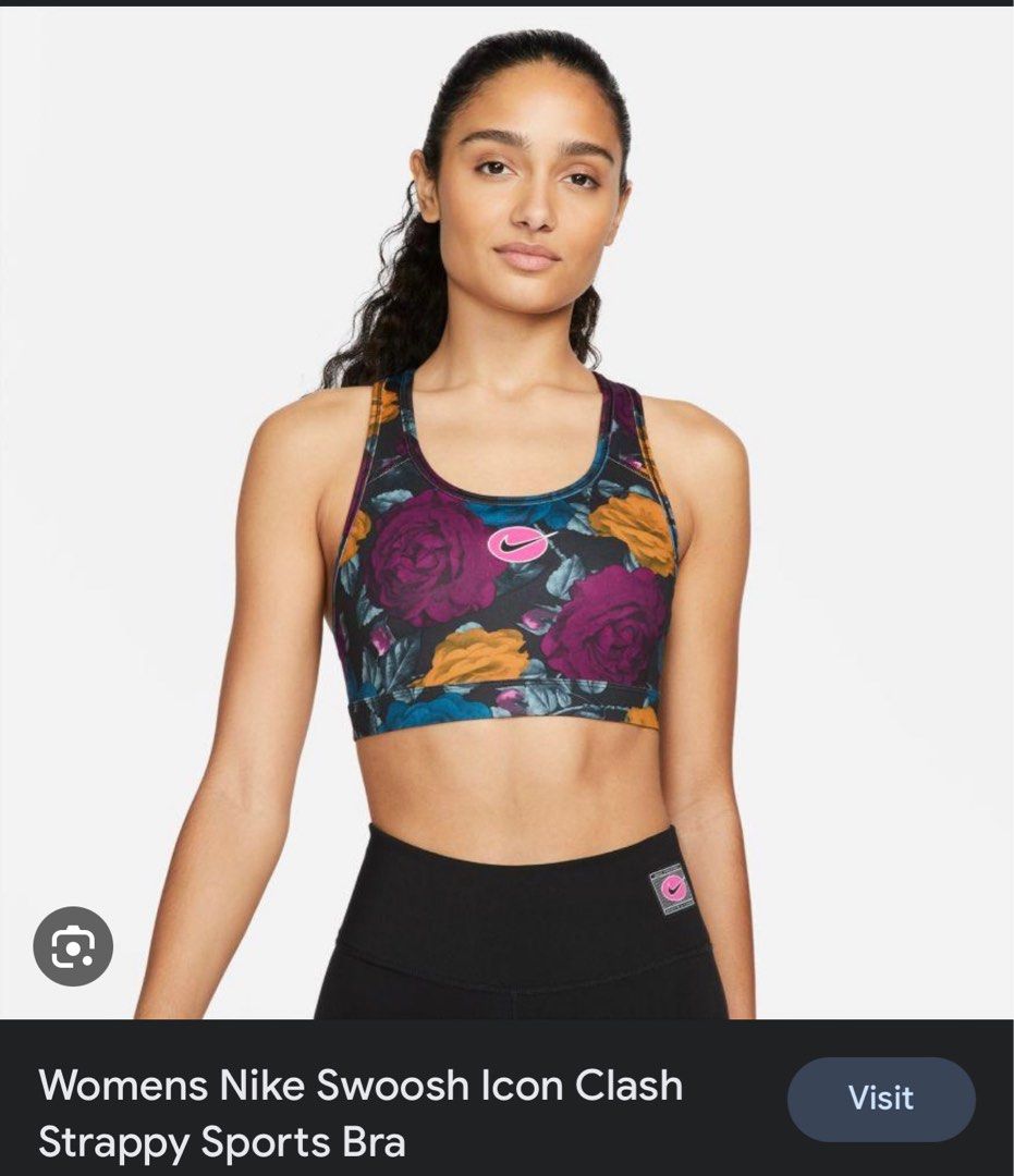 Floral nike hot sale sports bra