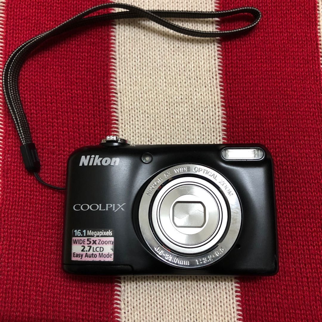 Nikon Coolpix L27 Camera Digital CCD, Photography, Cameras on Carousell