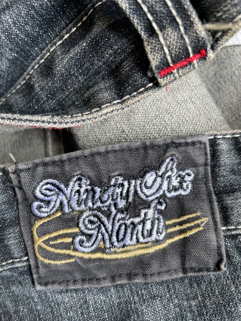 North Baggy Denim, Men's Fashion, Bottoms, Jeans on Carousell