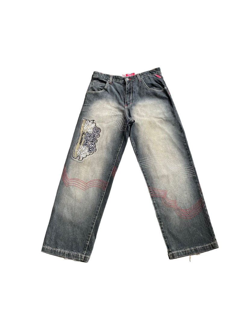 North Baggy Denim, Men's Fashion, Bottoms, Jeans on Carousell