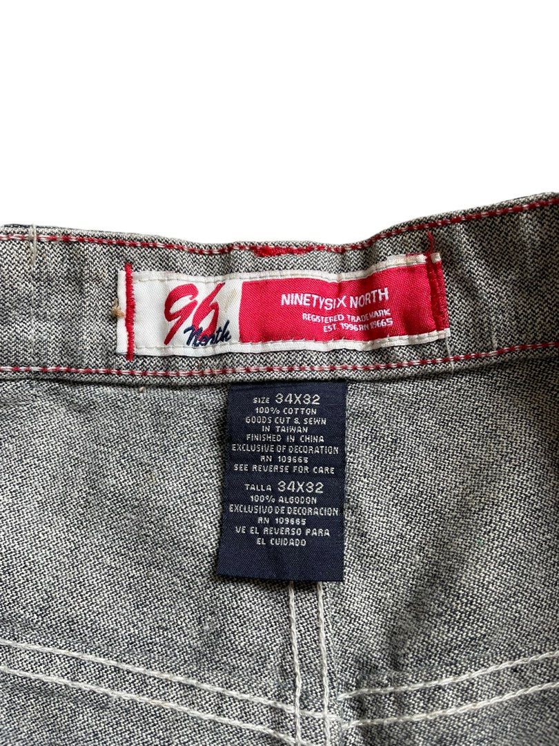 North Baggy Denim, Men's Fashion, Bottoms, Jeans on Carousell