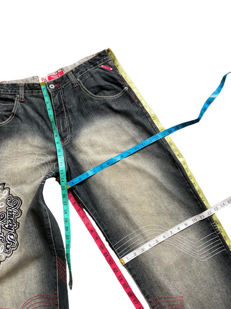 North Baggy Denim, Men's Fashion, Bottoms, Jeans on Carousell