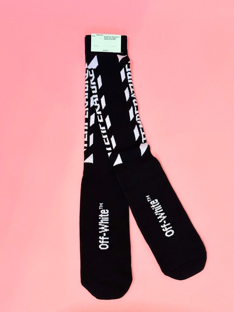 Off white temperature socks hotsell
