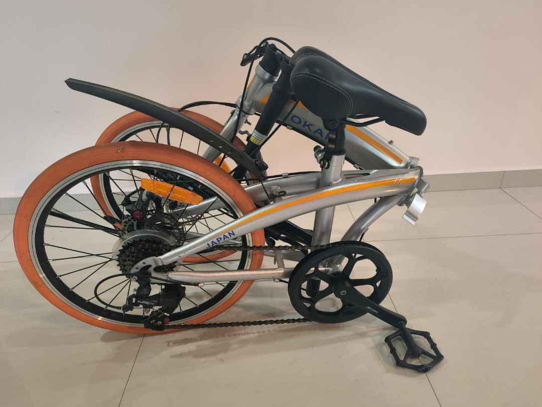 Okami shop folding bike