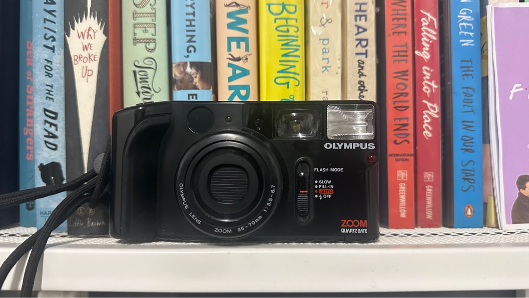 Olympus AZ 1 Zoom Point and Shoot Film Camera (Battery Included), Photography, Cameras on Carousell