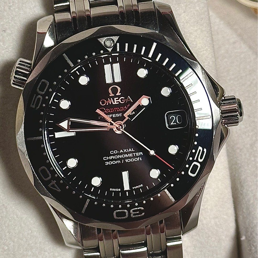 Omega seamaster diver clearance 300m 36.25 mm