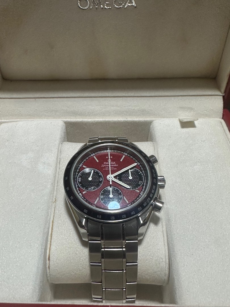 Red omega speedmaster cheap