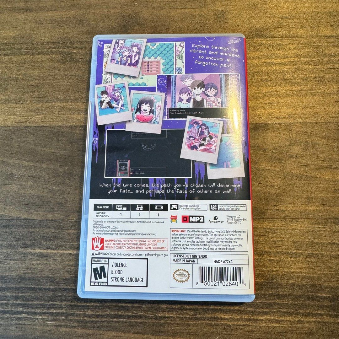 OMORI - Switch, Video Gaming, Video Games, Nintendo on Carousell