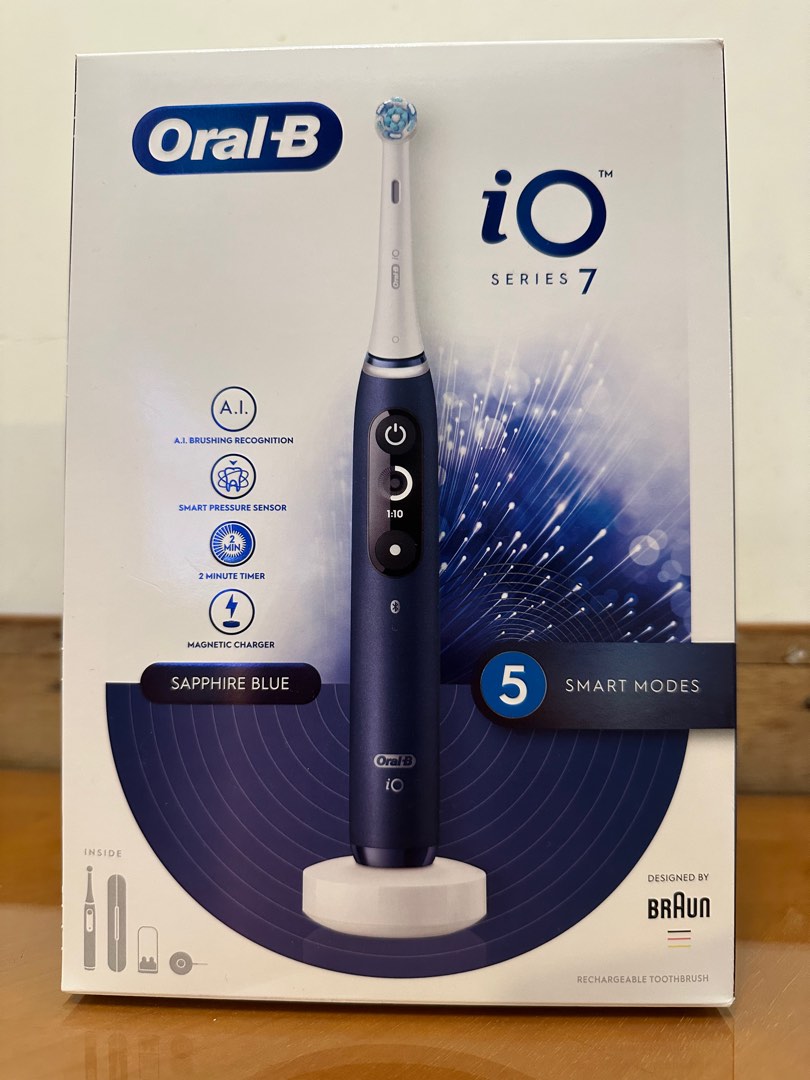 Oral-B 電動牙刷io series 7 全新未開封正貨, 美容＆化妝品, 健康及