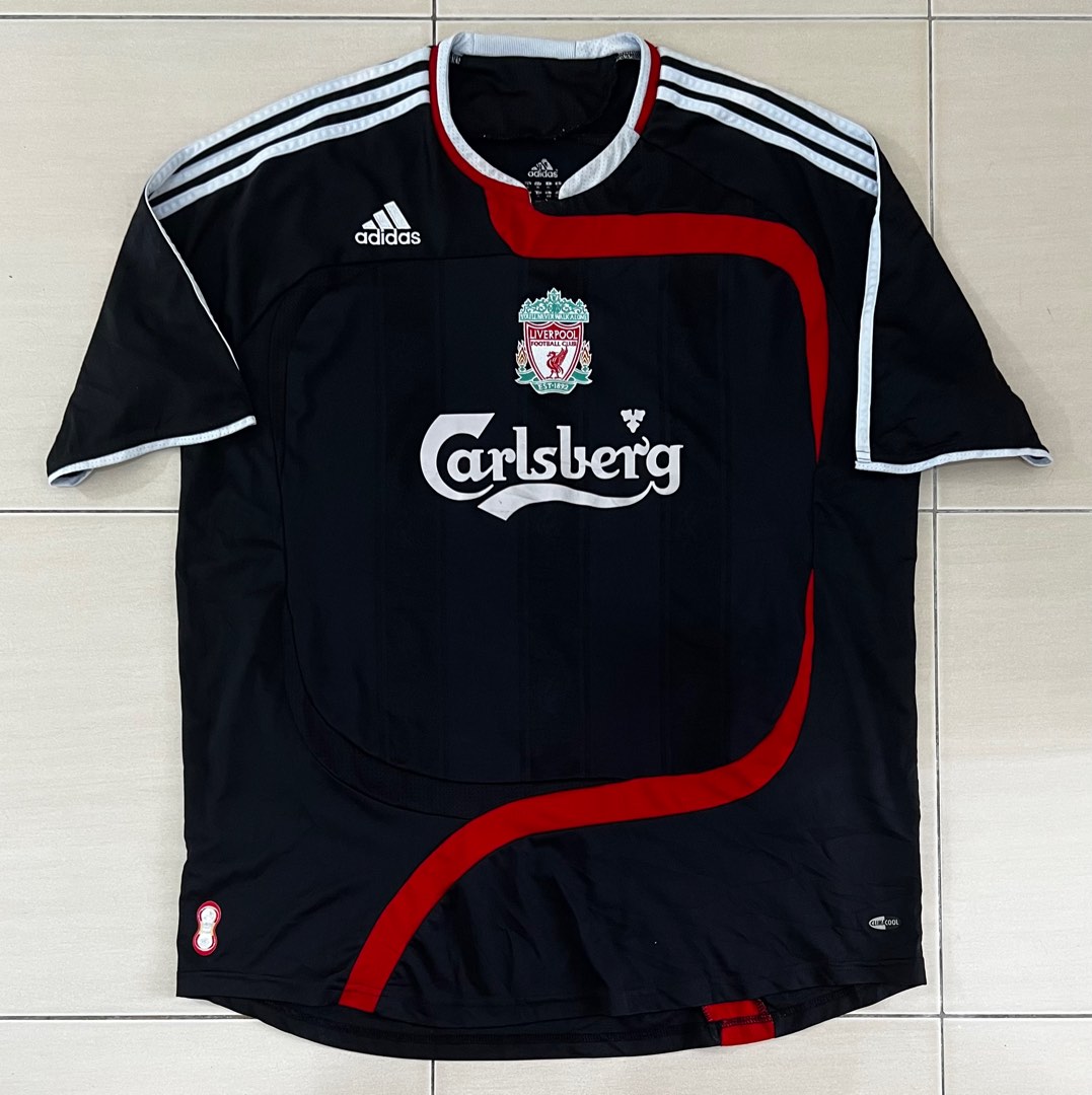 Original Adidas Liverpool 2007 08 Third Kit Jersey Men s Fashion