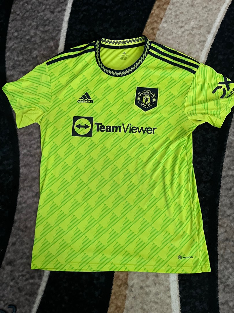 Original Adidas Manchester United 3rd Kit Jersey 21/22, Men's Fashion