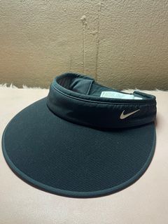 ORIGINAL NIKE Dri-FIT Aerobill Unisex Black Featherlight Visor