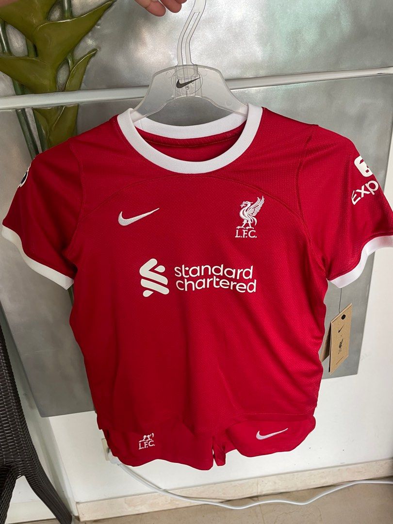 New liverpool kit kids on sale