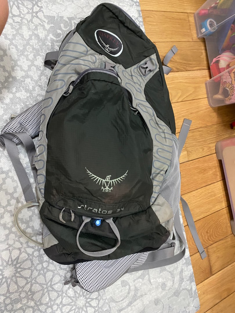 Osprey Stratos 34L backpack, Men's Fashion, Bags, Backpacks on Carousell