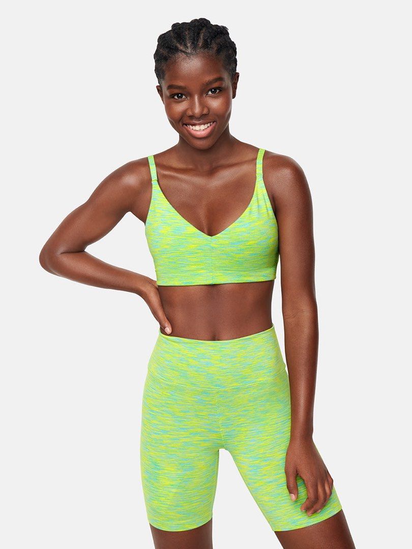 Outdoor Voices OV Freeform Bralette in S (lime green) and XS (dark green),  Women's Fashion, Activewear on Carousell