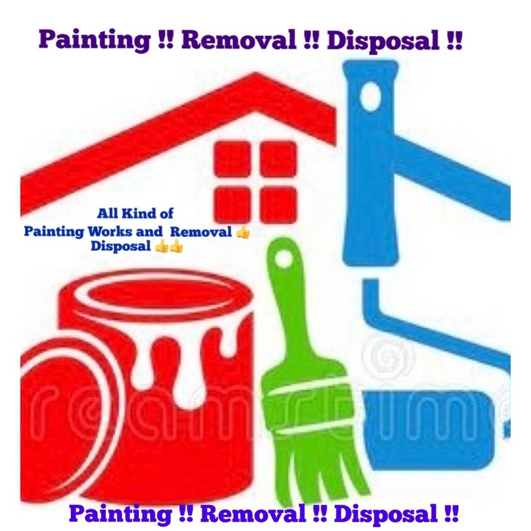 Painting , Epoxy, Wardrope Dismantle and Disposal , Kitchen