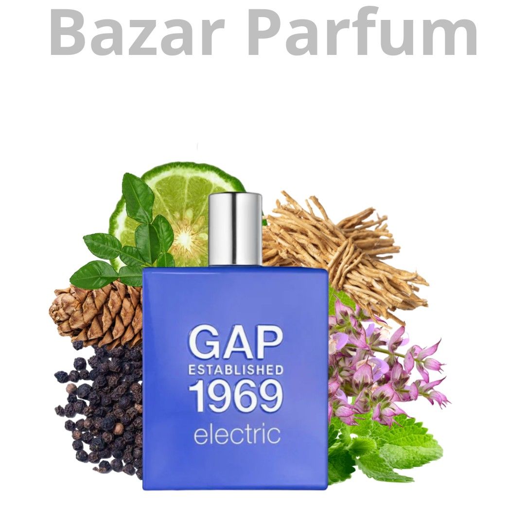 Parfum Pria Gap Established 1969 Electric EDT Original Kesehatan