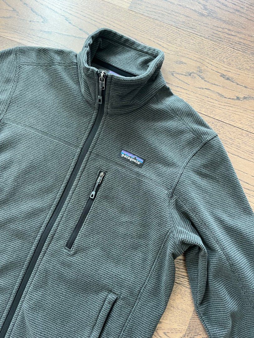 Patagonia Oakes Grey Fleece Mountain Outdoor Sport Hiking Research