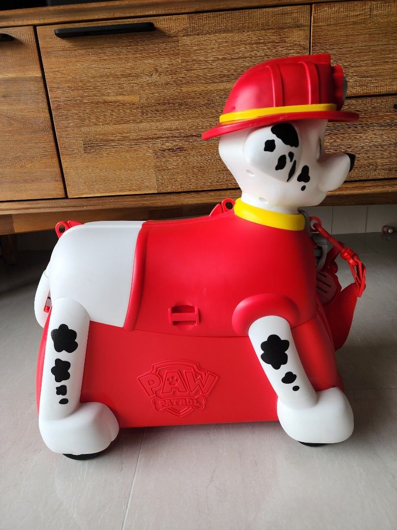 Paw patrol marshall ride on plush store