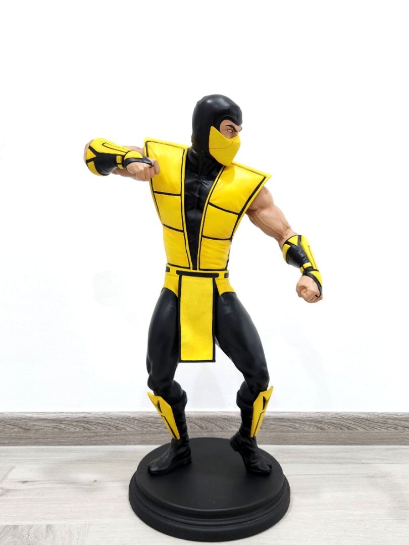 PCS Pop Culture Shock 1/4 Scale Mortal Kombat Klassic Scorpion Statue