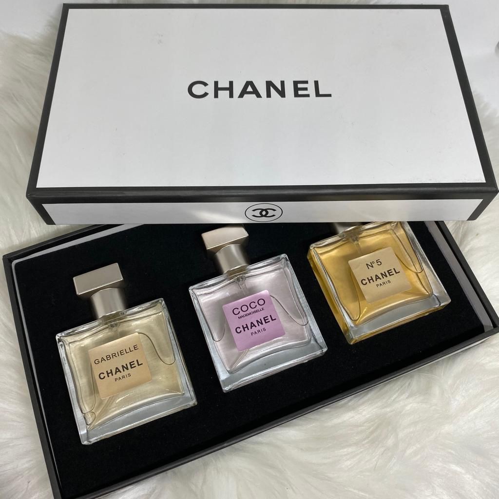 Perfume Chanel gabrielle miniature set 3 in 1 Perfume miniature chanel ...