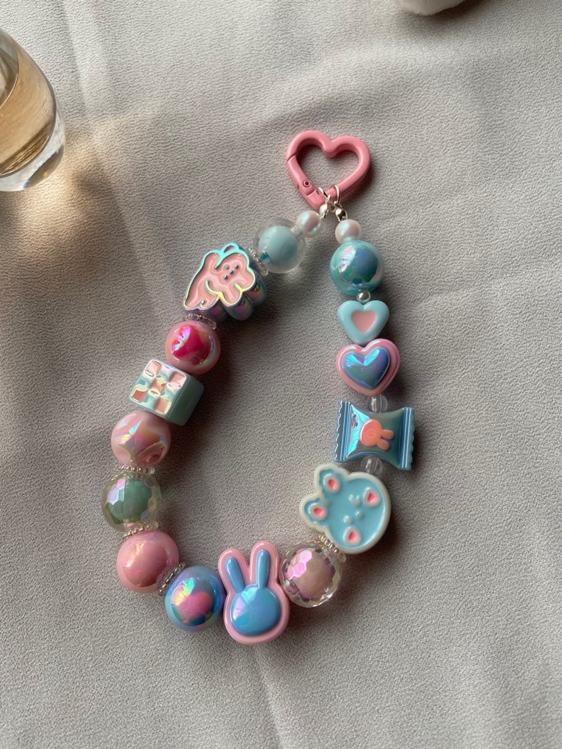 Create your own bracelet, keyring or phone charm! ✨🦋☮️ ​ ​What