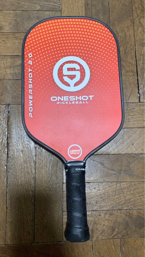 Pickleball Paddle / One Shot / 8.6oz, Sports Equipment, Sports & Games ...