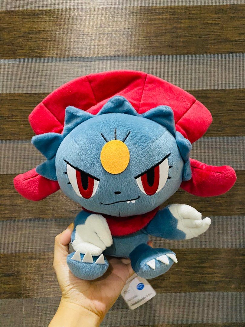 Pokemon Weavile plushie Hobbies Toys Toys Games on Carousell