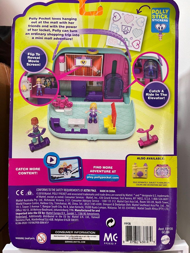 Polly pocket mini mall escape on sale