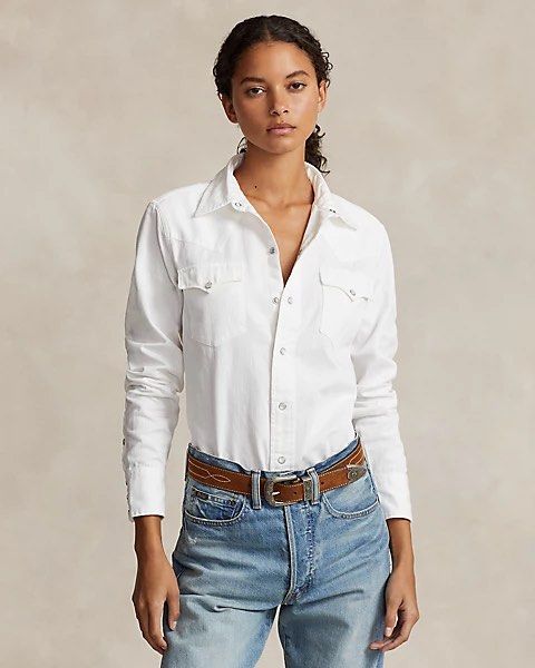 Ralph lauren sales women's button up