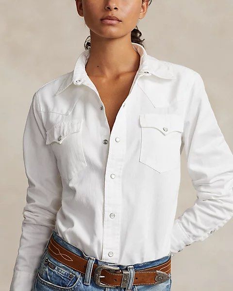 Ralph lauren clearance western shirt