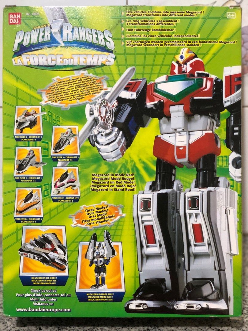 Power rangers time force megazord toy sales