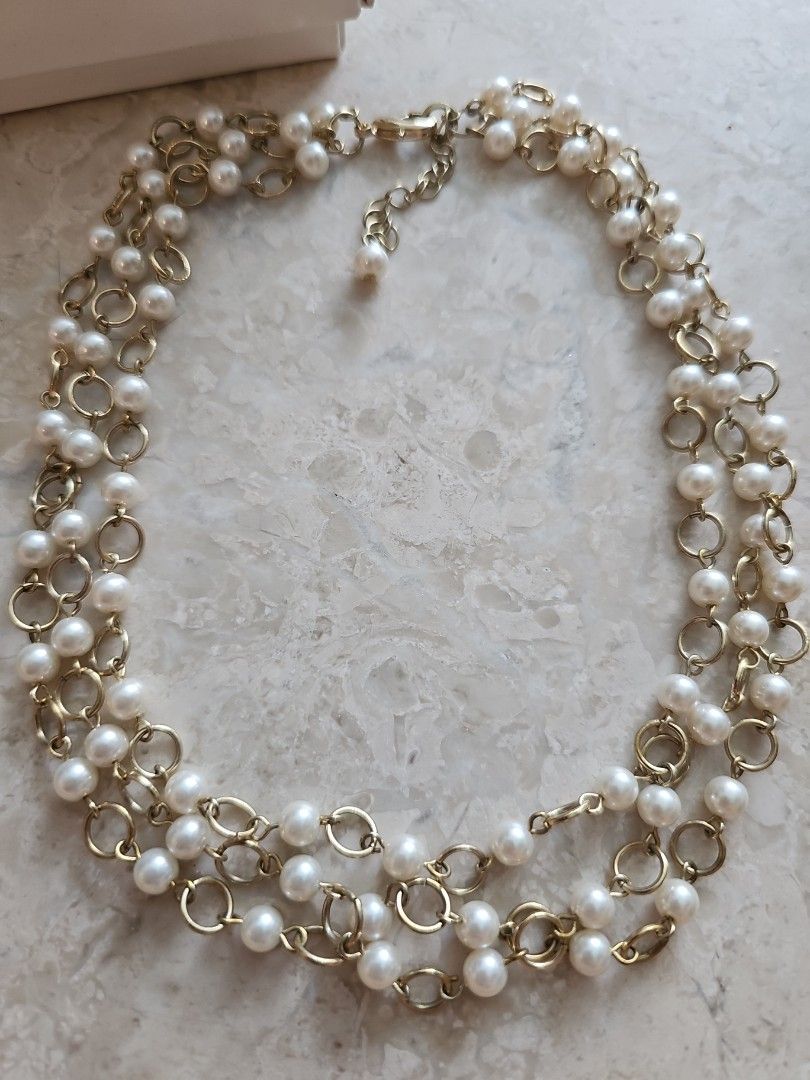 Cute pearl clearance necklace