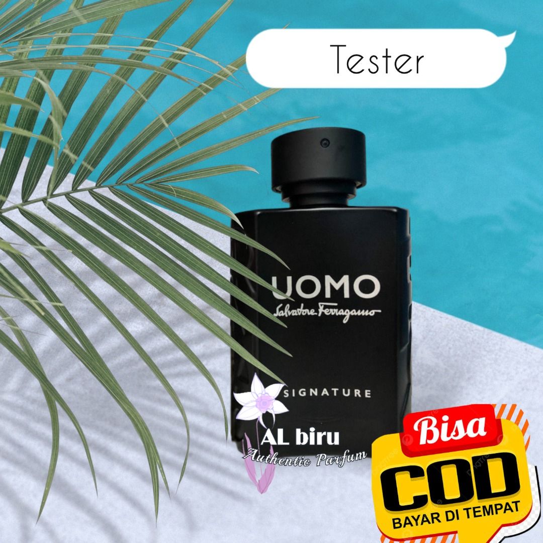 Pria Uomo Salvatore Ferragamo Signature 100ml Kesehatan