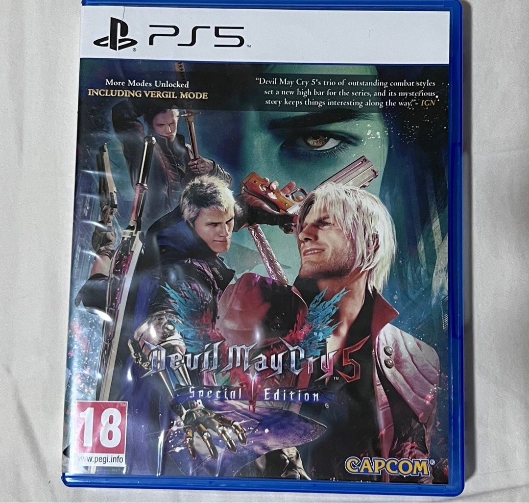 PS5 Devil May Cry 5, Video Gaming, Video Games, PlayStation on Carousell