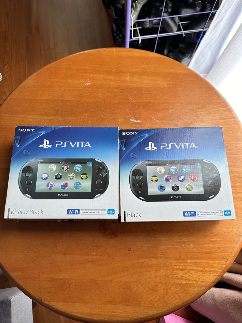 Ps Vita Slim Console PlayStation Vita Full Box set, Video Gaming, Video