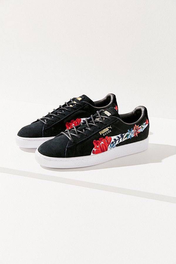 Puma best sale flower shoes