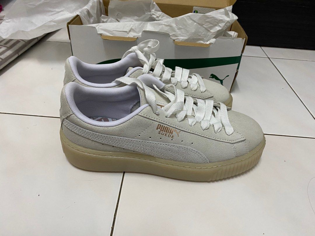 Suede platform artica outlet