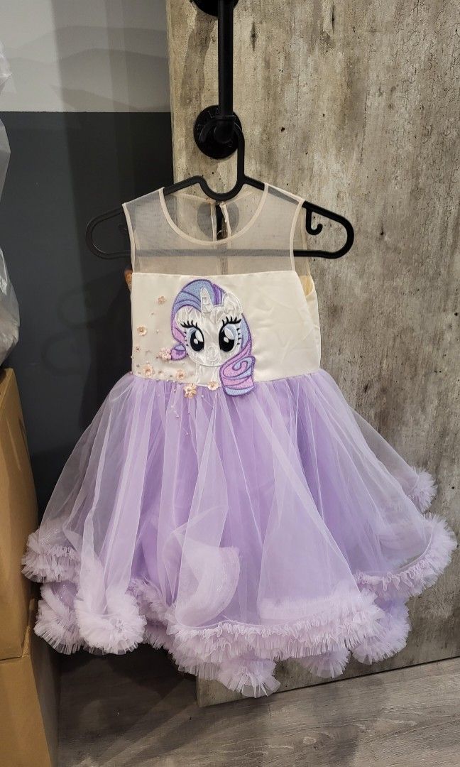 Purple Unicorn Dress Babies Kids Babies Kids Fashion on