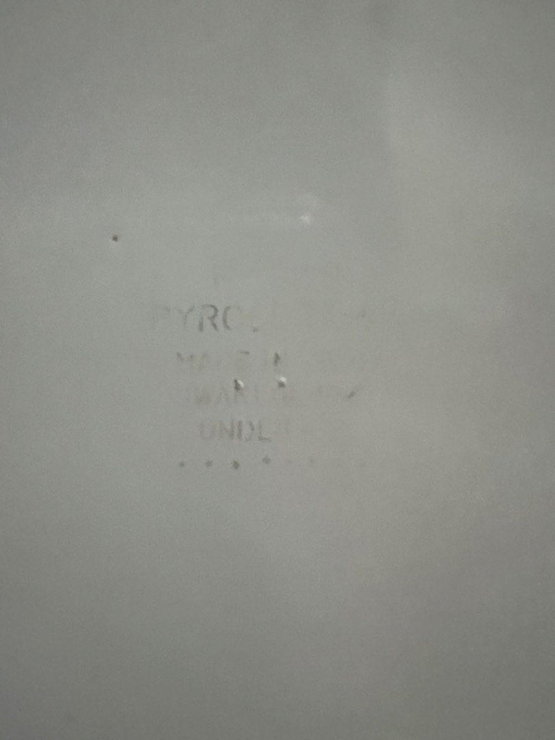 Pyroceram made in Japan Iwaki Glass Under Lic, Furniture & Home Living ...