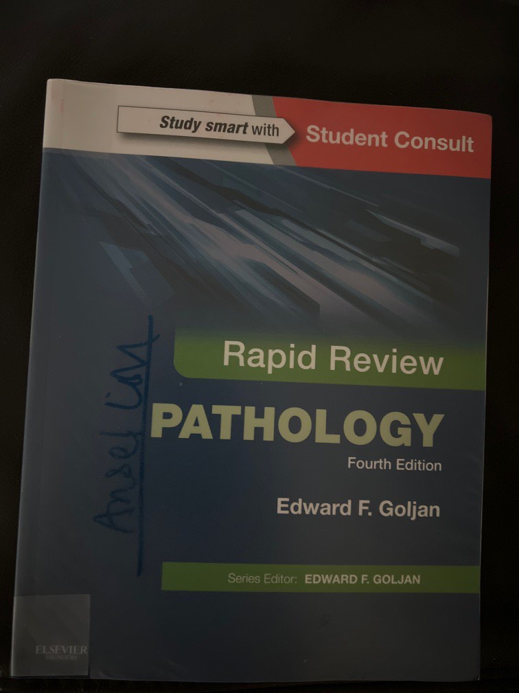 Rapid Review Pathology 4th Edition, Hobbies & Toys, Books & Magazines