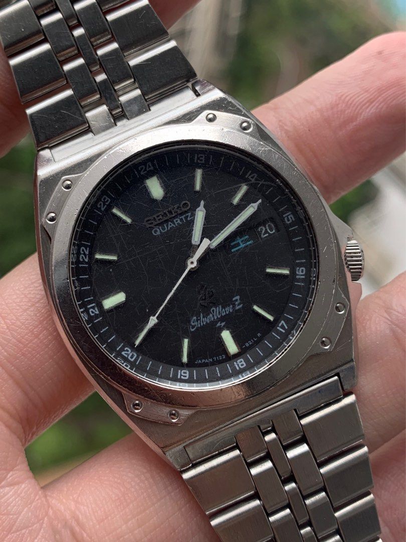 Rare Seiko SilverWave Z vintage with unique case Men s Fashion