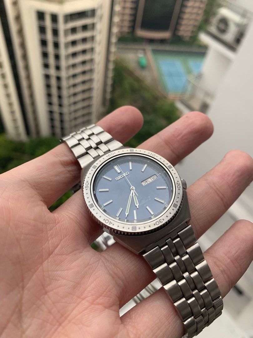 (Rare) Seiko SilverWave Z vintage Rare blue sunburst dial
