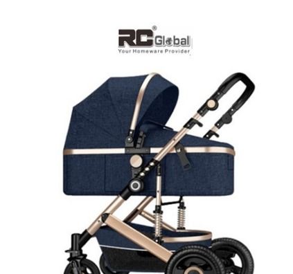 RC BabyKids Heavy Duty Stroller Baby Stroller Pram Foldable High view Landscape Stroller Folding Baby Carriage KENCH0740 Babies Kids Going Out Strollers on Carousell