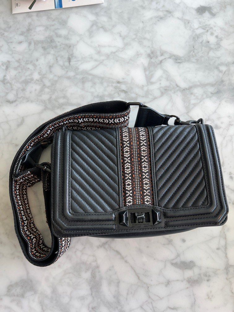 Rebecca minkoff guitar sales strap camera crossbody bag
