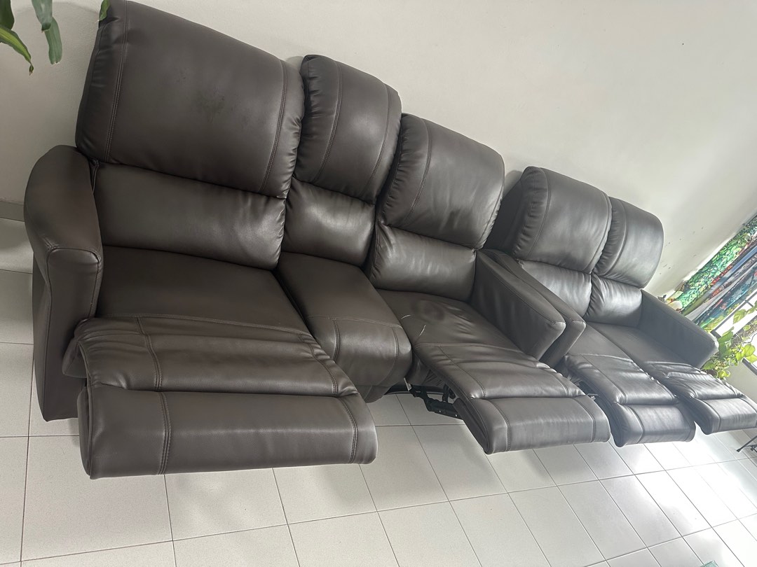 Recliner Sofa, Furniture & Home Living, Furniture, Sofas on Carousell