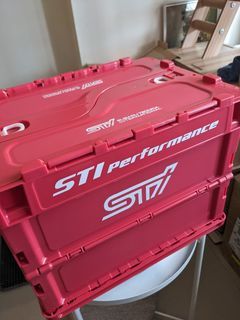 Red Subaru Tecnica International Smal Utility Crate